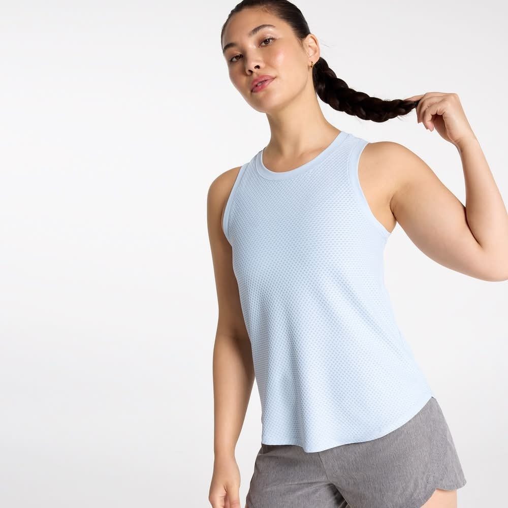 NWT Calia Sky Blue Mesh Tank Top